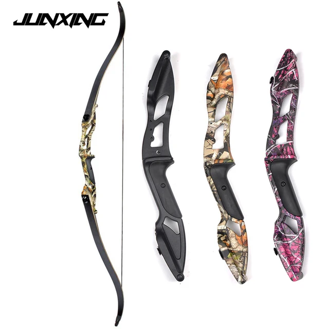  US $82.36 Metal Riser Recurve inch American Hunting Traditional Long Hunting Archery