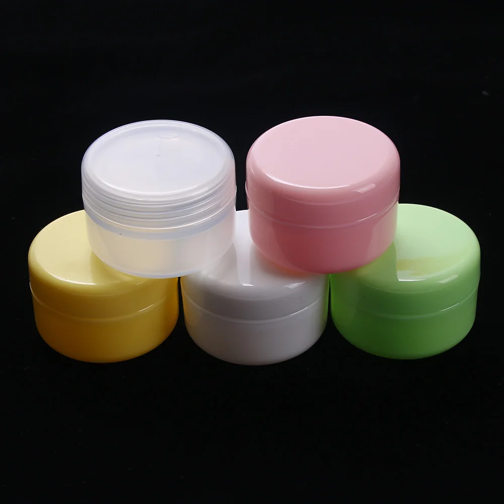 Refillable Bottles Travel Face Cream Lotion Cosmetic Container Plastic