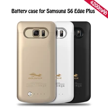 4200 мА/ч чехол для внешнего зарядного устройства для samsung Galaxy S6 Edge Plus G9250, запасное зарядное устройство, чехол для телефона