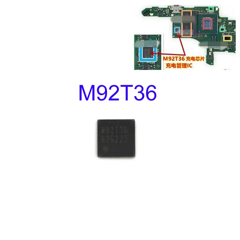 10 шт. ДЛЯ NS переключатель материнская плата изображение мощность IC M92T36 Зарядка батареи микросхема M92T17 аудио-видео управление IC