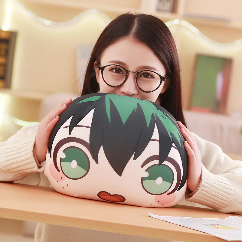 Мягкие игрушки в виде героев аниме bokuoki Yoh Asakura Katsuki Bakugo Shoto Toooroki мягкие плюшевые