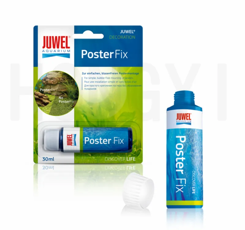 Juwel Two sides (black / white) background paper background painting fish tank sticker dragon fish tank Silicone oil