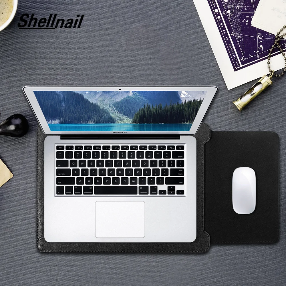 Чехол Shellnail для Macbook Air 13 11 Pro 15 чехол ноутбука кожаная сумка