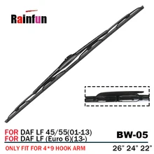 Щетка стеклоочистителя для грузовика RAINFUN с распылителем, для DAF LF серии, для NISSAN INTERSTAR(02-11), для IVECO Day CITY(00-), 2"+ 24"