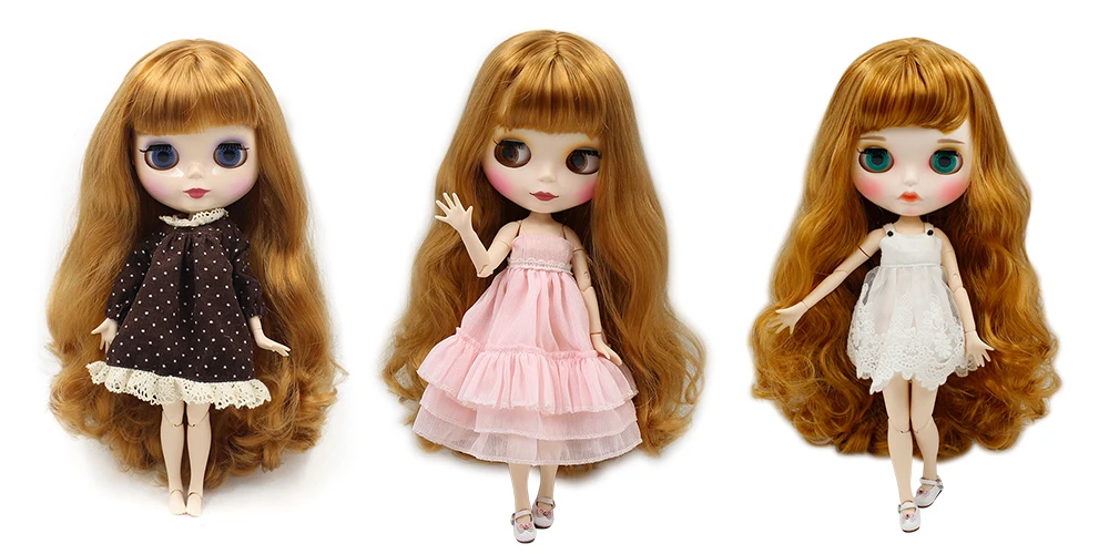 ICY Blyth кукла Обнаженная нормальное и общее тело с ручным набором AB и лицевой панелью в подарок Мода девушка 1/6 BJD кукла