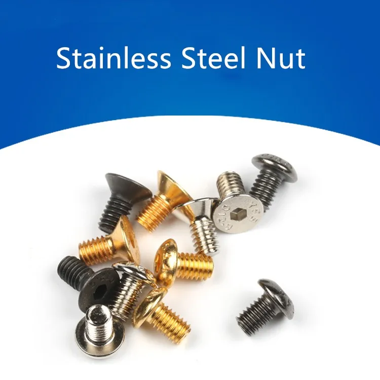 

12.9 countersunk head screws M4 thread cutter diy knife handmade knife accessories 10pcs