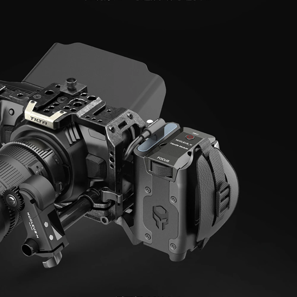 TILTA Side Focus Handle TA-SFH1-97-G Run/Stop for Tilta BMPCC 4K cage /GH5 cage /FUJIFILM XT3 Cage fit F970 battery