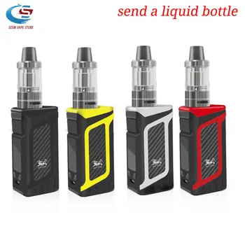 

Newest Electronic Cigarette 80w box vape kit 2000mAh Battery 3.5ml Atomizer temperature control huge vaporizer vape kit