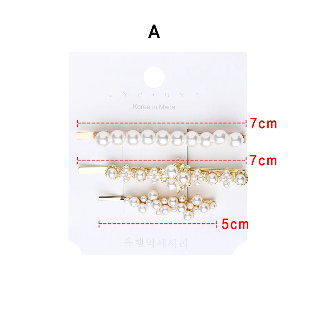 3 шт./компл. заколки для волос с кристаллами, женская свадебная головной убор со стразами, заколки для волос со стразами и жемчугом, металлическая заколка для волос