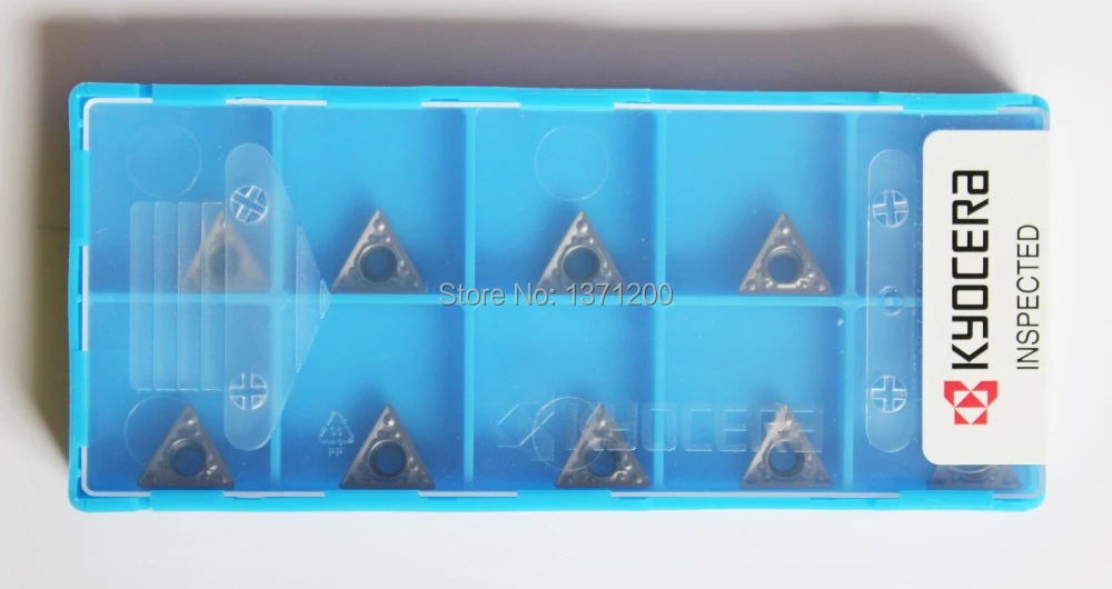 Kyocera Carbide Inserts TCMT110204HQ TN60 For Grooving Holder MGEHR