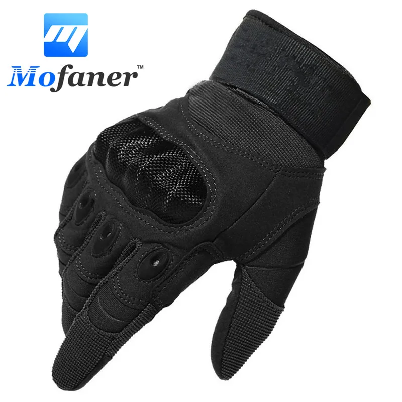 One Pair New Motorcycle Full Finger Gloves Scooter Motorbike Motor Racing Warm Glove