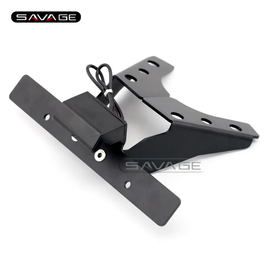 

For SUZUKI GSX-R 1000 GSXR1000 2009-2015 K9 Motorcycle Tail Tidy Fender Eliminator Registration License Plate Holder LED Light