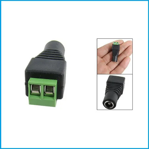 5 PCS 5.5 x 2.1mm DC Power Female Jack Connector Plug for CCTV Camera