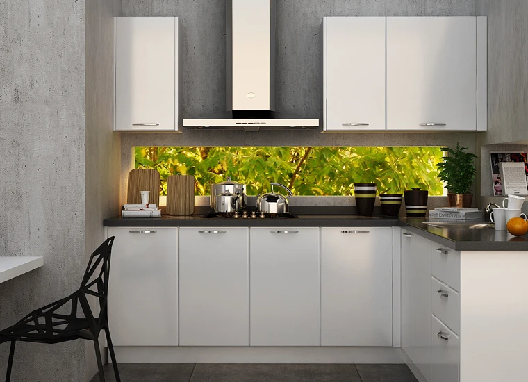 7 Days Delivery Guangzhou Professional Luxury Kitchen Furniture Set