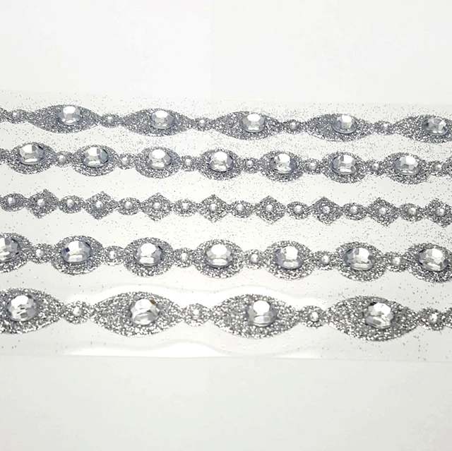 10 sheets glitter shining border rhinestone stickers crystal diamond rhinestone stickers sheets
