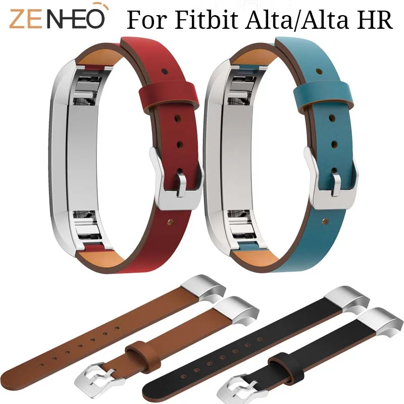 

Leather Watchband Bracelet For Fitbit Alta/Alta HR Smart watch Strap High Quality Replace For Fitbit Alta Wristband watches Band