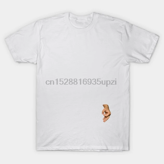 

Men Short sleeve tshirt Finger Circle Meme T Shirt Women t-shirt