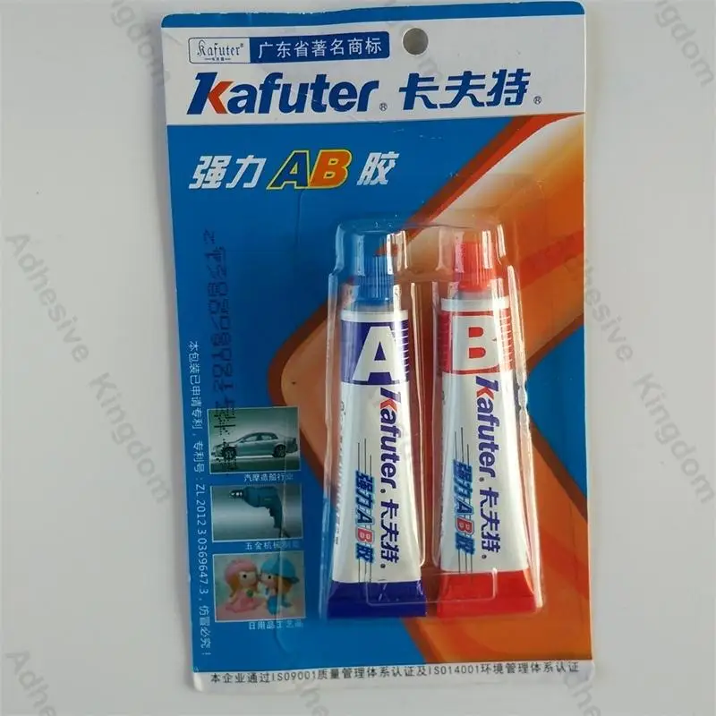 Высокое качество 6 шт. 16 г Kafuter AB многоцелевой клей модифицированного акрила AB сильный клей стекло, пластик клей