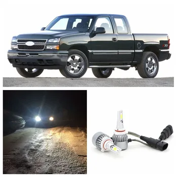 

Edislight 72W 7600LM 9006 HB4 LED Headlight Kit Low Beam Bulbs For 1999-2006 Chevrolet Silverado 1500 White Car Light Headlamp
