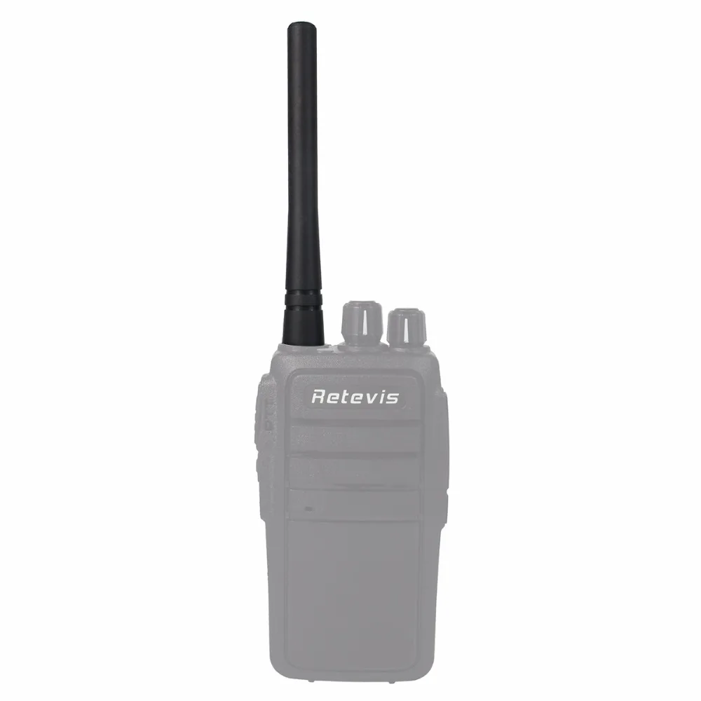 10 шт. встроенная антенна UHF 400 480 МГц для рации Retevis RT21 J9118D|walkie talkie|antenna uhfwalkie talkie retevis