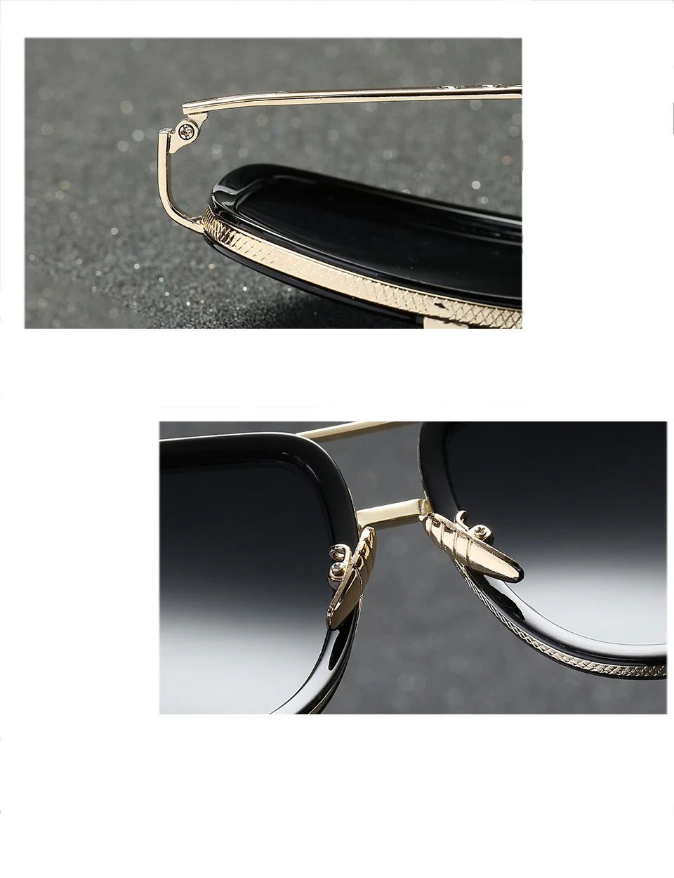jumlai 2019 New Fashion Big Frame Sunglasses Men Square Fashion Glasses for Women High Quality Retro Sun Glasses Vintage Gafas (15)