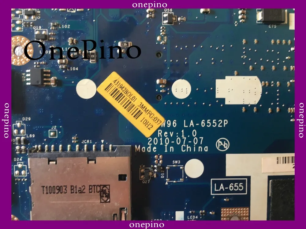 Deals  MBR4602001 fit for Acer aspire 5552G NV50A laptop motherboard LA-6552P fully tested working