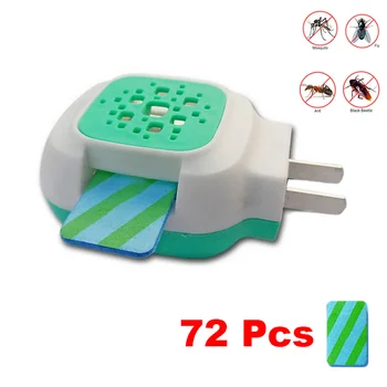 

72pcs/lot Electric Mosquito Mats And Mosquito Repellent Incense Heater Anti Mosquito Killer Smokeless Effective Controler