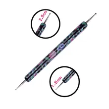 HAICAR, 5 шт. набор, УФ-гель для рисования, для дизайна ногтей, точечная ручка, акриловая ручка, горный хрусталь, кристалл, украшение, маникюрный набор инструментов, профессиональный