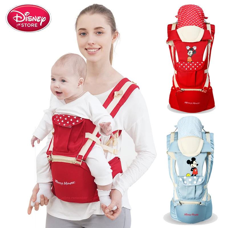 Sac à dos Disney porte-bébé multifonctionnel | Face à l'avant, écharpe pour bébé, sac à dos, porte-pochette et enveloppe pour enfants