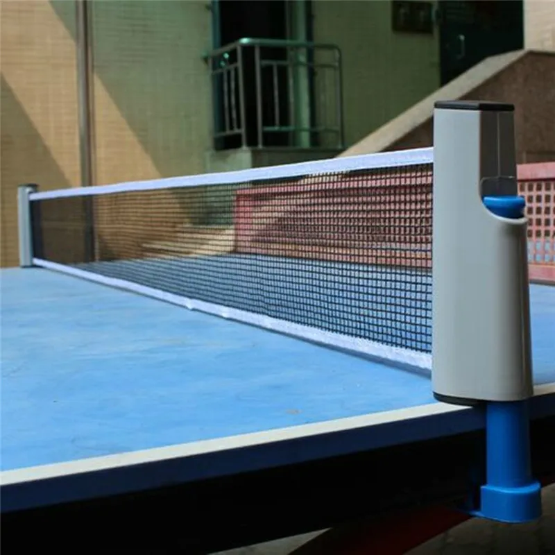 Выдвижная сетка для настольного тенниса, пластиковая прочная сетка, портативный сетчатый набор, сетчатая стойка, Сменный Набор для игры в пинг-понг
