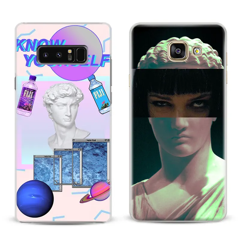 

Vaporwave Art Coque For Samsung Galaxy S4 S5 S6 S7 Edge S8 Plus Note 8 2 3 4 5 A5 A7 J5 2016 J7 2017 Phone Case Shell Cover