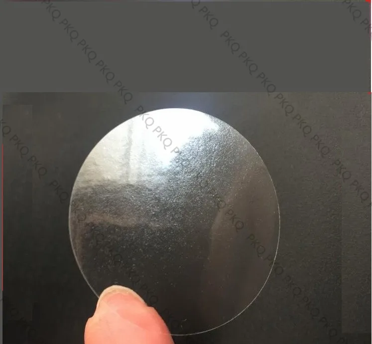 

100pcs/lot Round Transparent Labels, Circle PVC Scrapbooking Labels Seal Sticker, DIY Self-Adhesive Gift Sticker Diameter 8cm