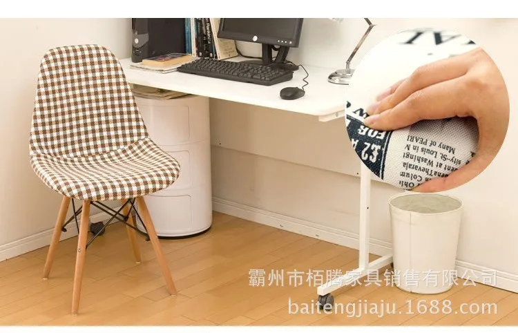 Луи простой современный тканевый стул креативный обеденный барный стул домашний стул для мебели