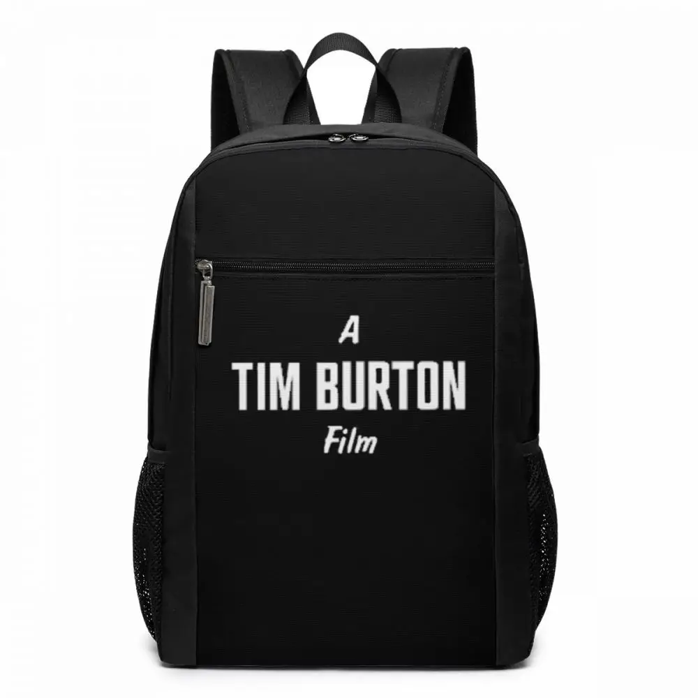 

Total Darkness Backpack Tim Burton Backpacks Student Multifunction Bag Print Men's - Women's High quality Trending Sports Bags