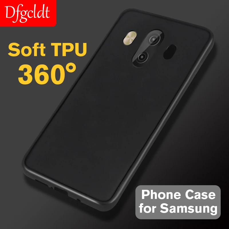 

Luxury Soft TPU 360 Full Phone Case for Samsung S10 Plus Lite Note 8 9 Silicone Cover for Samsung J3 J4 J6 J7 J8 A6 A8 Plus 2018