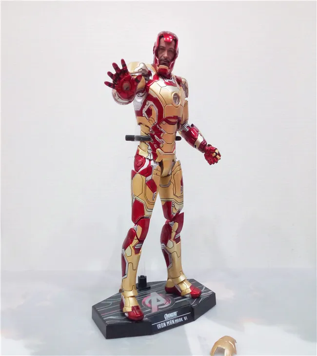 ПВХ экшн фигурки HC Iron Man Mark XLII Gloden игрушки|Игровые и трансформеры| |