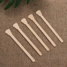 1 уп одноразовые деревянные Восковая Палочка восковых шариков вытирая воск Инструмент Одноразовые удаление волос, красота бар тела Красота