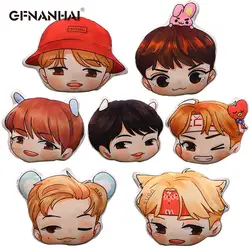 1 шт. 40*40 см мультфильм БЦ BT21 Bangtan мальчиков плюшевые подушки мягкий диван подушки-игрушки RY SUG Цзиминь J-HOPE JIN JUNGKOOK куклы