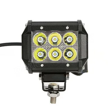 

18W 4" inch overhaul Reflective LED Work Light for Motorcycle OffRoad Driving Lamp Spot/Flood 12V/24V ATV SUV Car Boat Truck