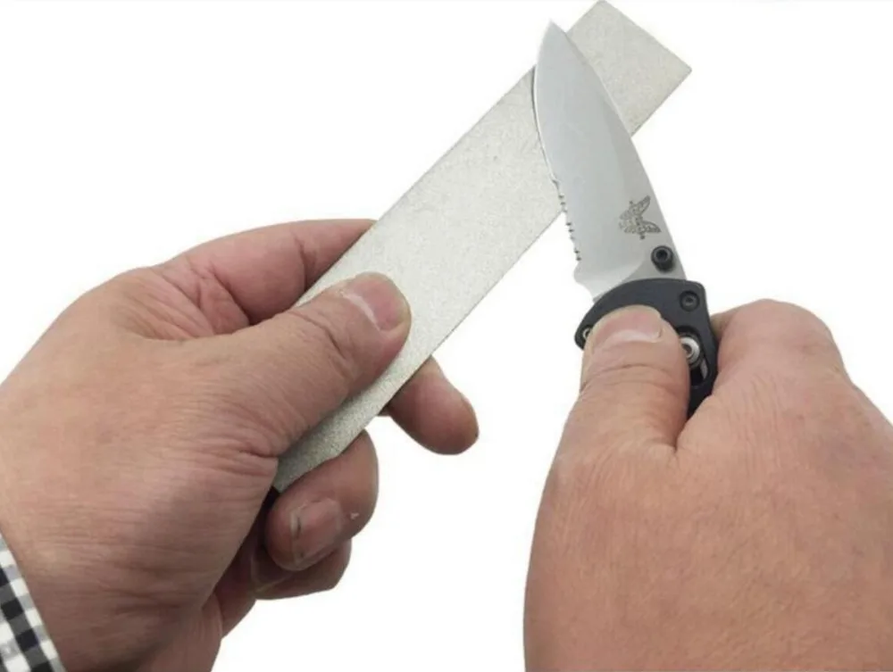 

DMD Multi-function Outerdoor Kitchen Knife diamond plate tools Hook Knife diamond small sharpener 80 -2000 Grit 5.9