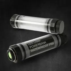 Мини портативные фонарики для походов лампа Powerbank кемпинг фонарь USB перезаряжаемая аварийная Рыбалка Bivvy Light Powerbank светодиодный светильник