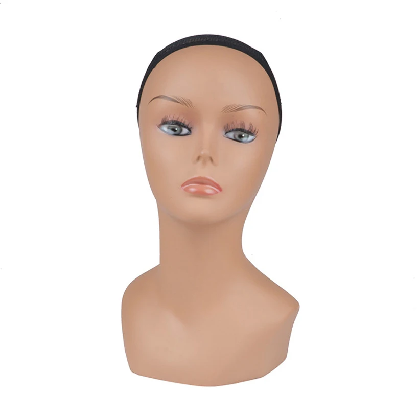 

New free shipping Female Mannequin Head Wigs Hats Cap Headphone Display maniqui Model For Hair Jewellery Display Stand PQ6C