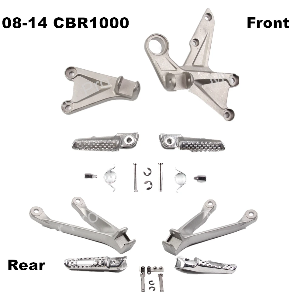 Подножки для Honda CBR1000RR 2008 - 2014 мотоциклетные Передние Задние подножки педаль CBR 1000