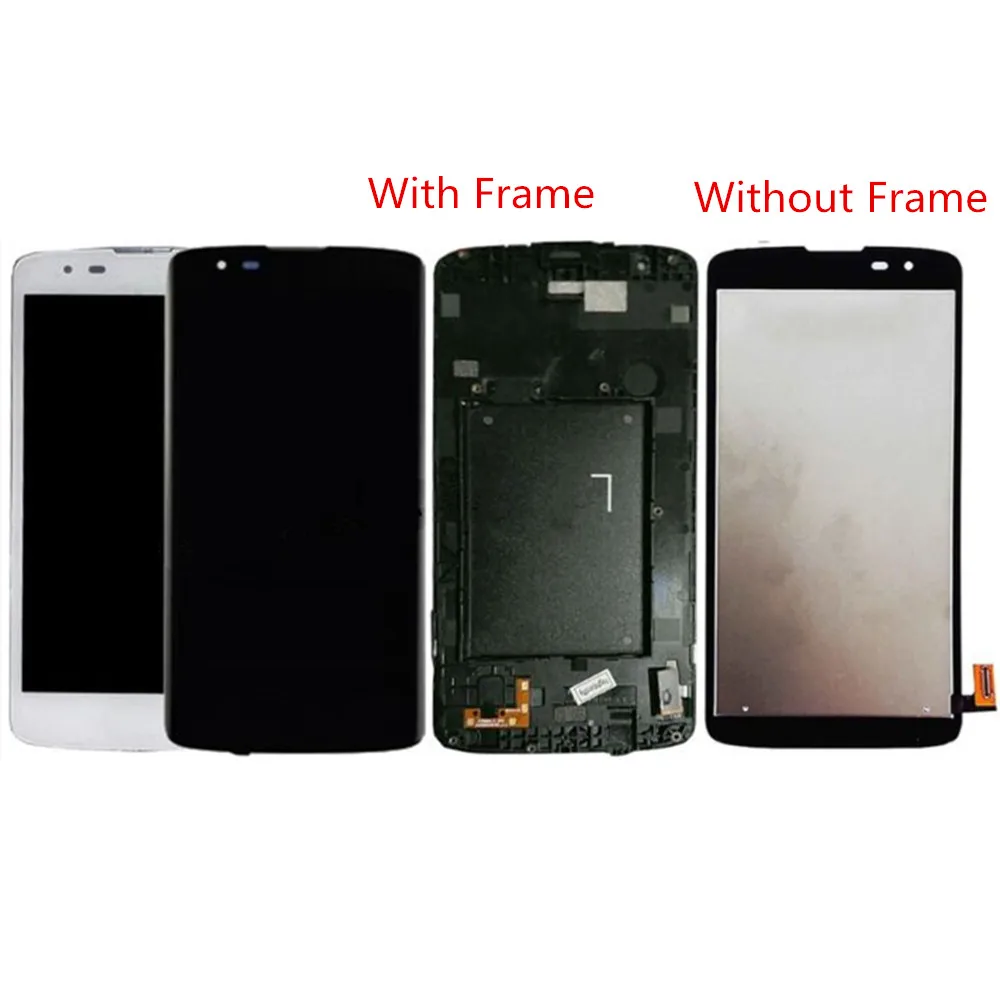 

For LG K8 K350 K350E K350N K350DS US375 LCD Screen and Digitizer Assembly with Front Housing Replacement!!