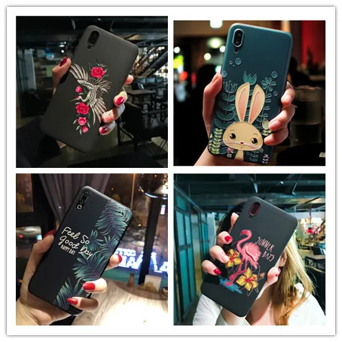 

Meizu 16s Case silicone 3d relief luxury soft tpu Painted serise phone case for meizu 16s cover fundas coque