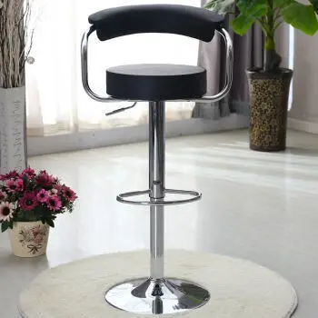 Hotel club chair retail Dance hall singing room black stool Department store chair wholesale free shipping