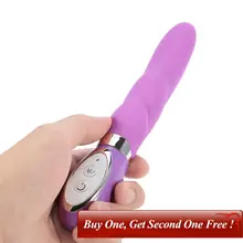 Silicone AV Magic Wand Clitoris Vibrator 10 Modes Vibrating Big Dildo Mute G-spot Clitoris Massager Anal Plug Bead Sex Toys