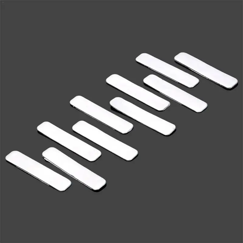 10 pcs/bag Golfer Adhesive Lead Tape Strips Add Power Weight To GOLF CLUB Tennis Racket Iron Putter Racquets Golf Accessaries 2