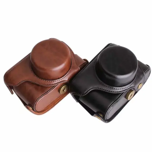 2017 new Leather Camera Hard Cover Case Bag Protector Shoulder Strap for Fujifilm Fuji X100 X100S X100T