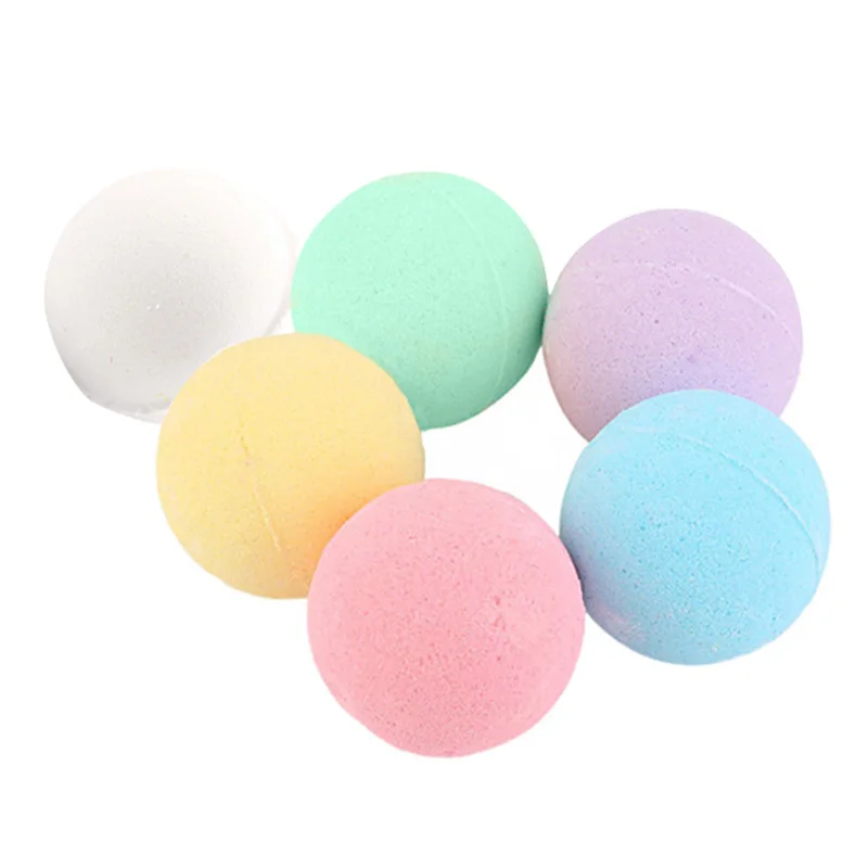 6pcs Relaxing Salt Bath Bombs Organic Natural Ingredients Salts Bath Ball Skin Exfoliating SSwell